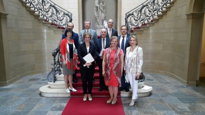 Satversmes tiesas tiesneši viesojas Vācijas Federālajā Augstākajā tiesā