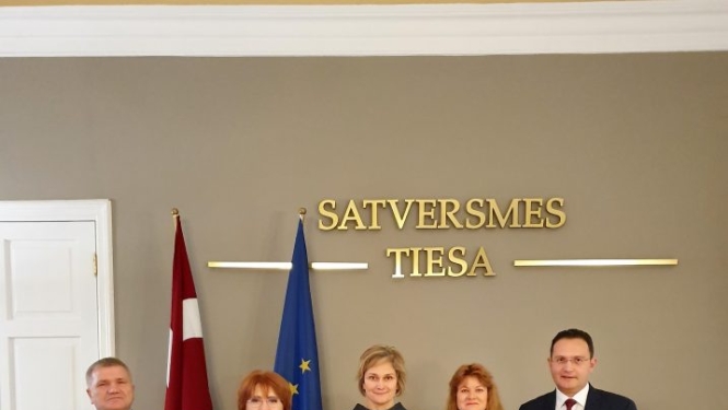 Satversmes tiesā noslēdzies Moldovas Konstitucionālās tiesas tiesnešu un darbinieku pieredzes apmaiņas projekts