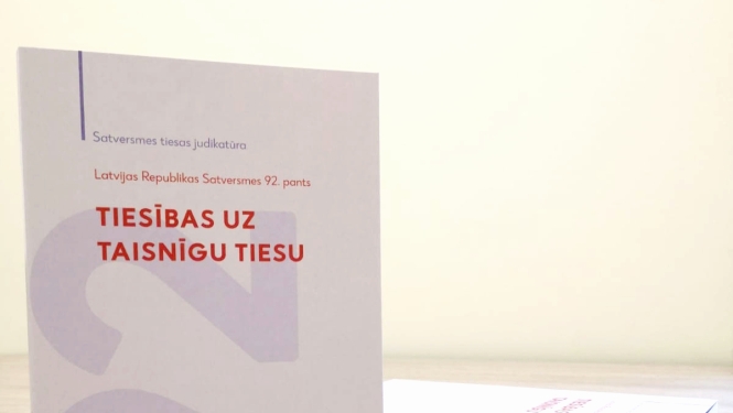 Publicē pirmo izdevumu Satversmes tiesas publikāciju sērijā par pamattiesībām