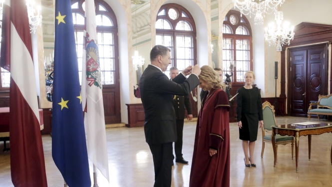 Amatā stājas Satversmes tiesas tiesnese Daiga Rezevska