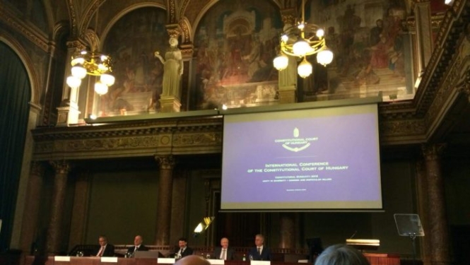 Satversmes tiesas delegācija piedalās starptautiskā konferencē, kurā runā par Eiropas vērtībām
