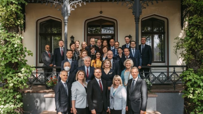 Satversmes tiesa pārrunā konstitucionālo tiesību aktualitātes ar ārvalstu diplomātisko pārstāvniecību pārstāvjiem