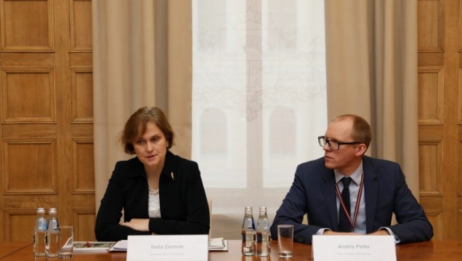 Ineta Ziemele ar Latvijas vēstniekiem ārvalstīs runā par tiesiskuma vēsti ārpolitikā
