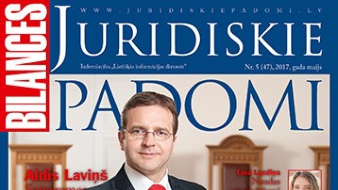 Satversmes tiesas priekšsēdētāja Alda Laviņa intervija žurnālā “Bilances Juridiskie Padomi”