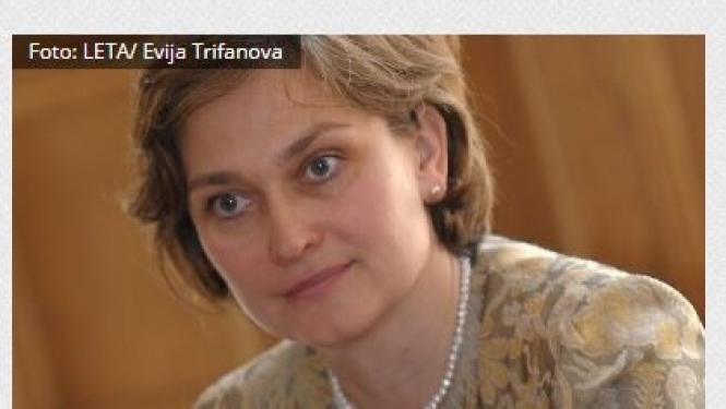 Satversmes tiesas priekšsēdētāja Ineta Ziemele. Foto: Ekrānšāviņš no www.lr1.lsm.lv.