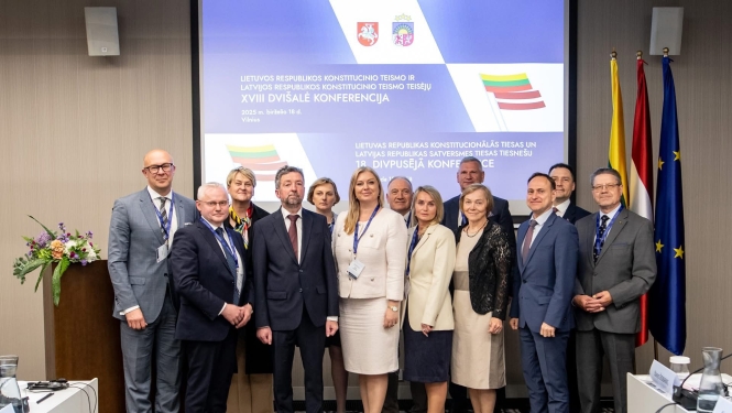 Latvijas un Lietuvas konstitucionālās tiesas stiprina dialogu jau 18. divpusējā konferencē