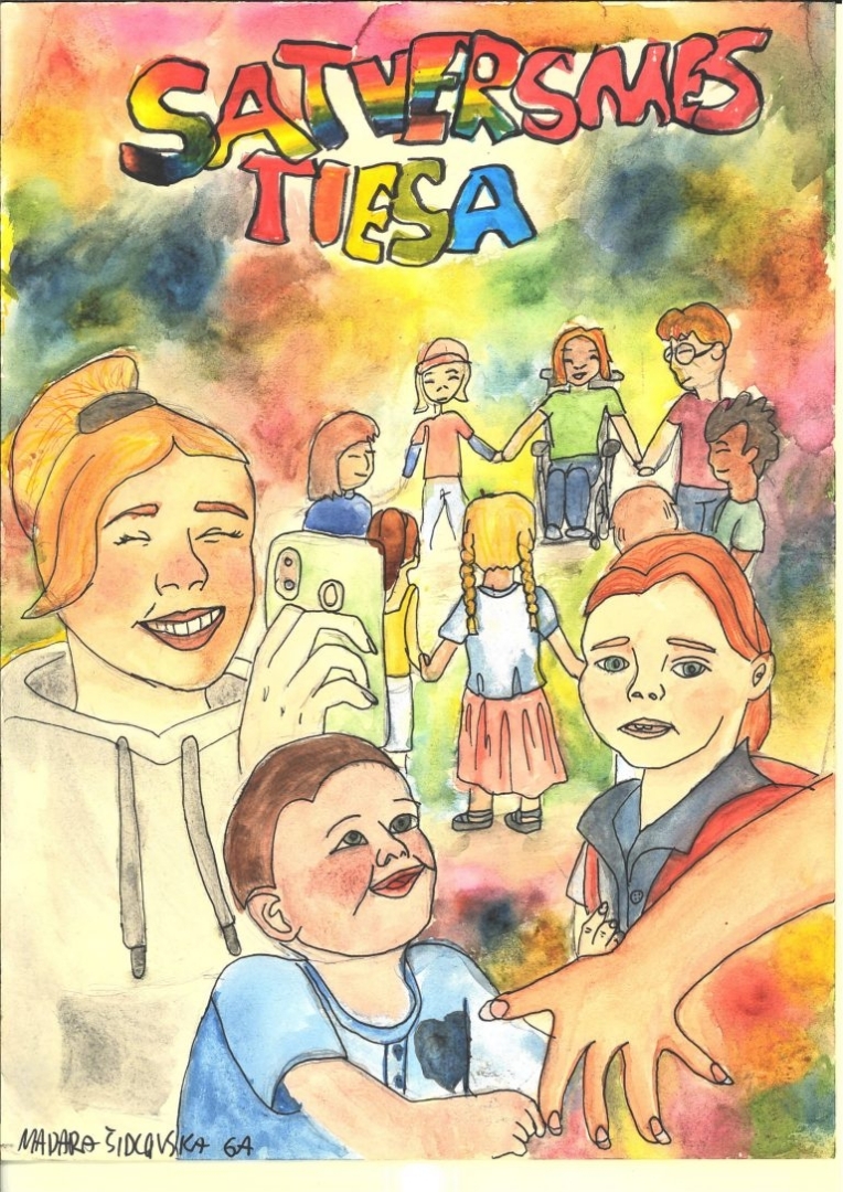 Žurnāla “Ilustrētā Junioriem” specbalvu saņem Āgenskalna sākumskolas skolniece Madara Šidlovska. Pedagoģe Iveta Cimare.