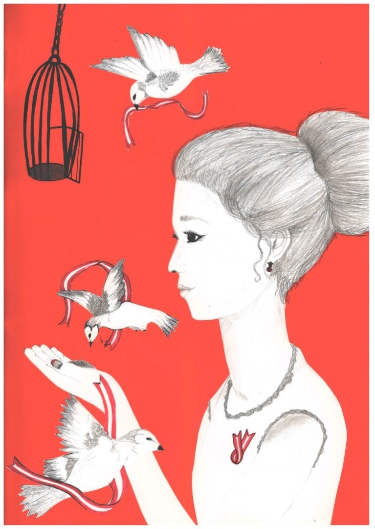 Žurnāla “Ilustrētā Junioriem” simpātiju balvu saņem Daugavpils 10. vidusskolas skolniece Veronika Bārtule, pedagoģe Inga Vasiļjeva.