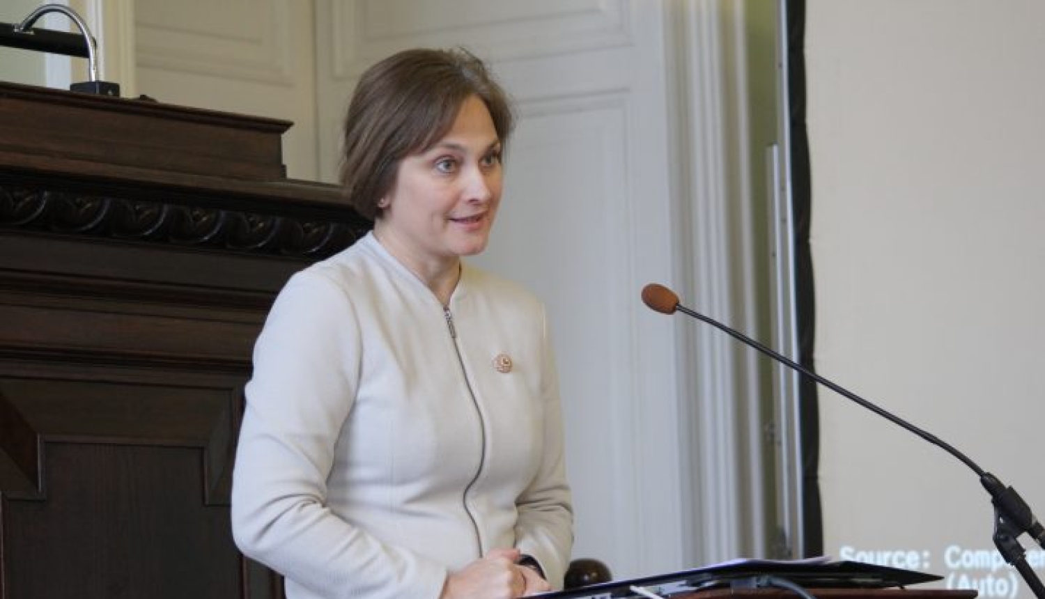 I. Ziemele akadēmiskajā plenārsēdē LU uzsver nacionālās akadēmiskās izglītības un zinātnes būtisko lomu valsts attīstībā