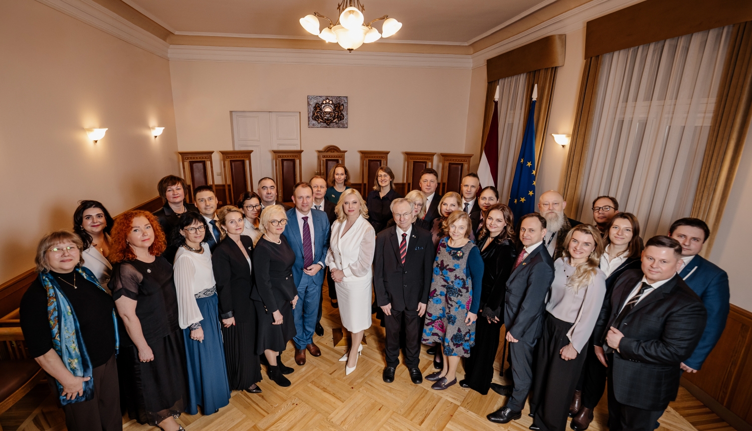 Pasniegti Satversmes tiesas apbalvojumi