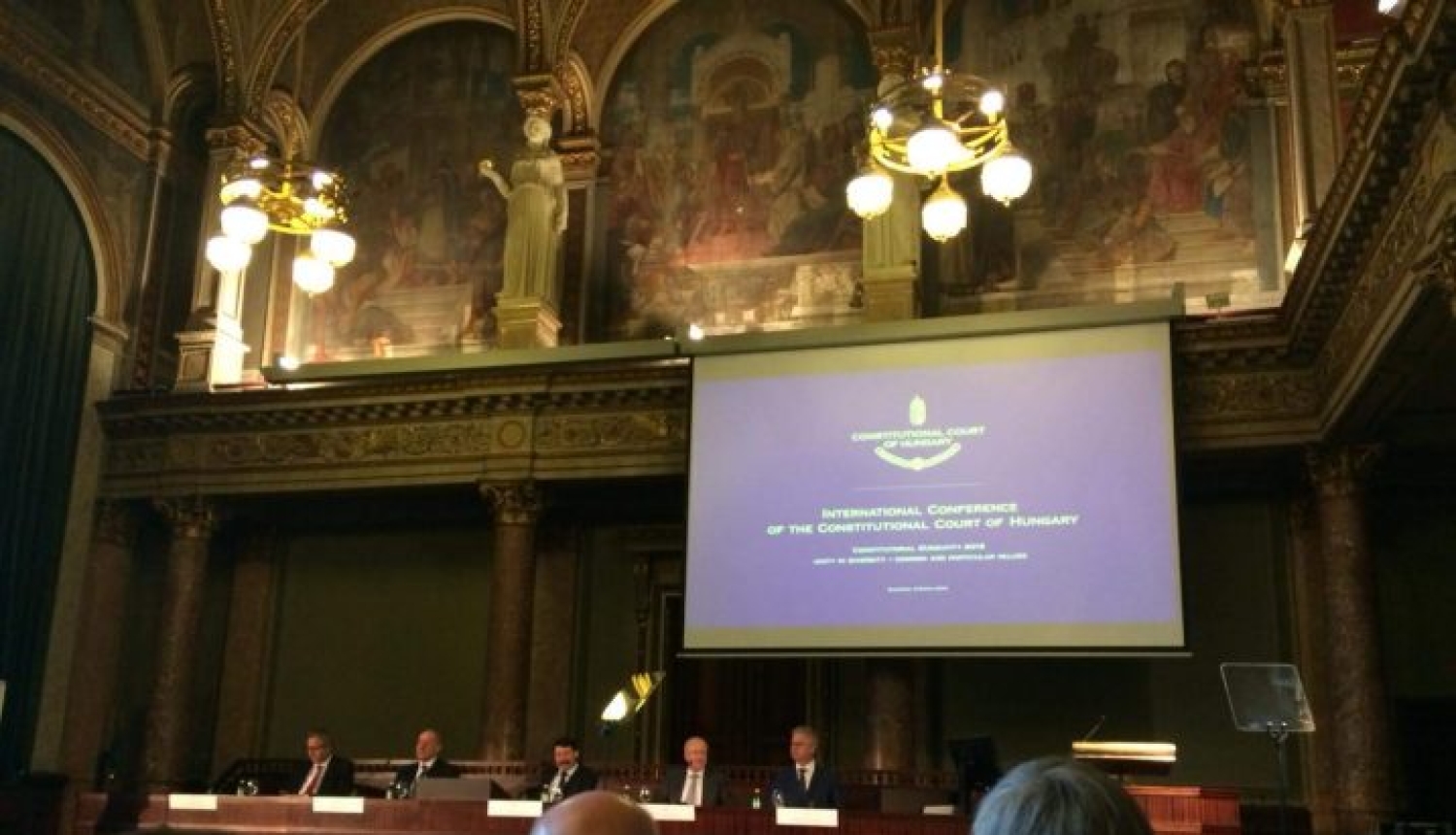 Satversmes tiesas delegācija piedalās starptautiskā konferencē, kurā runā par Eiropas vērtībām