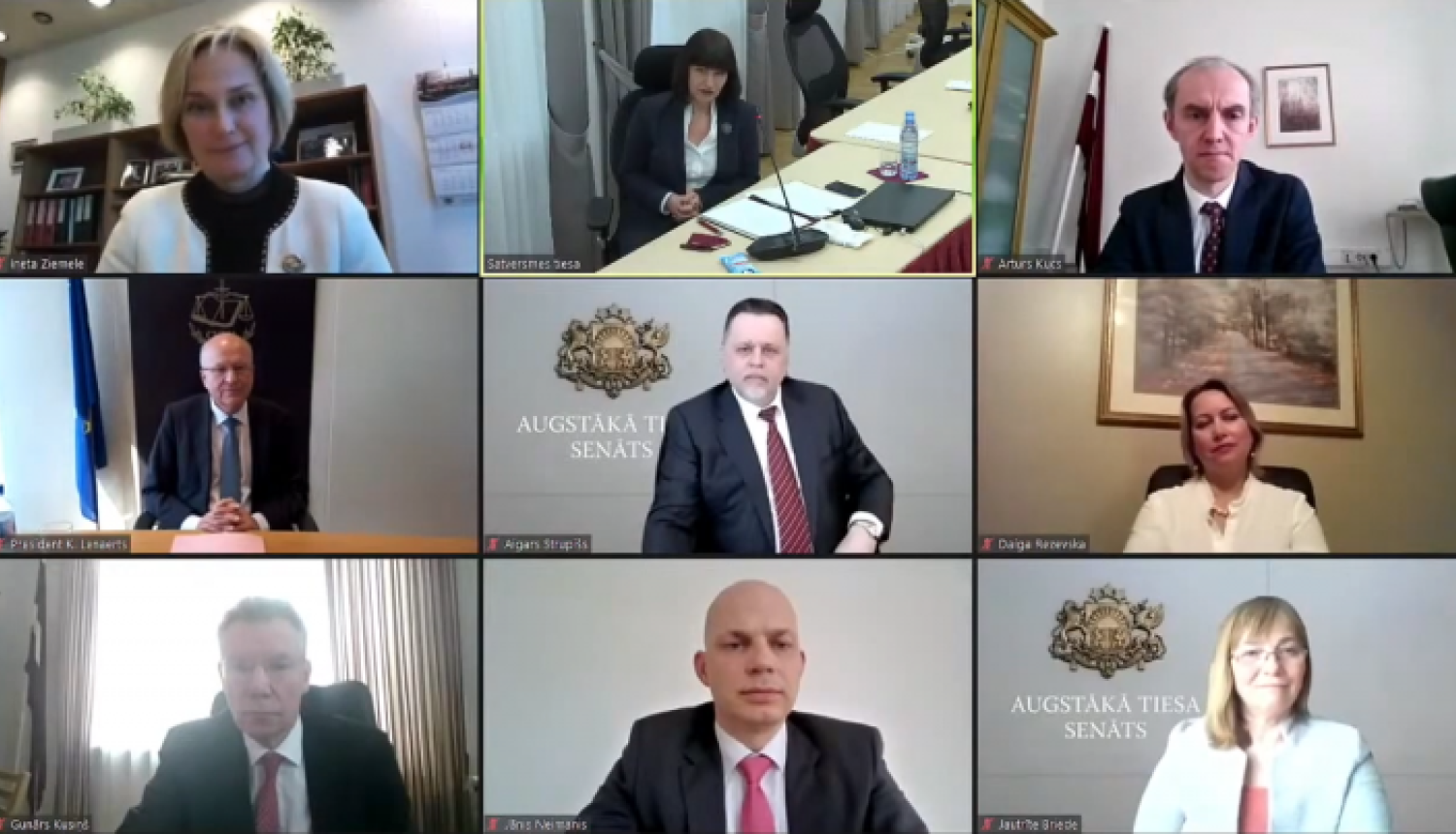Vienotā Eiropas tiesiskā telpa – Satversmes tiesa, Augstākā tiesa un Eiropas Savienības Tiesa tiekas dialogā