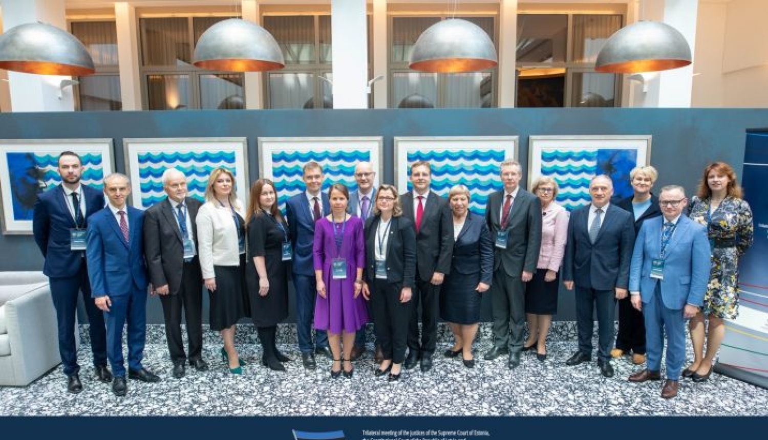 Satversmes tiesas tiesneši tiesu dialoga ietvaros tiekas ar Lietuvas Konstitucionālās tiesas un Igaunijas Augstākās tiesas tiesnešiem