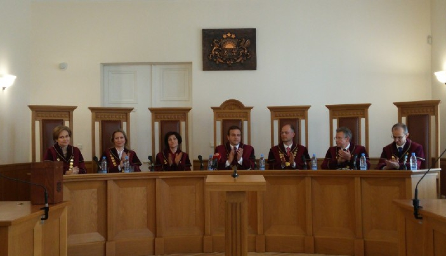 Par Satversmes tiesas priekšsēdētāju ievēlēta Ineta Ziemele