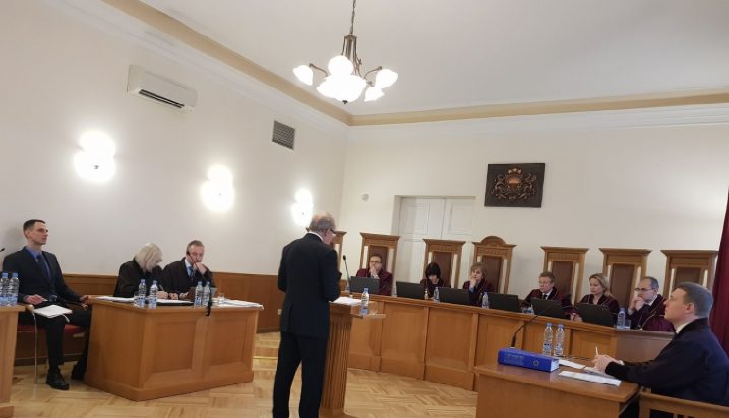 Satversmes tiesa rīt plkst. 13.00 turpinās izskatīt lietu par normām, kas no 2018. gada 1. janvāra samazina piespiedu nomas maksas apmēru