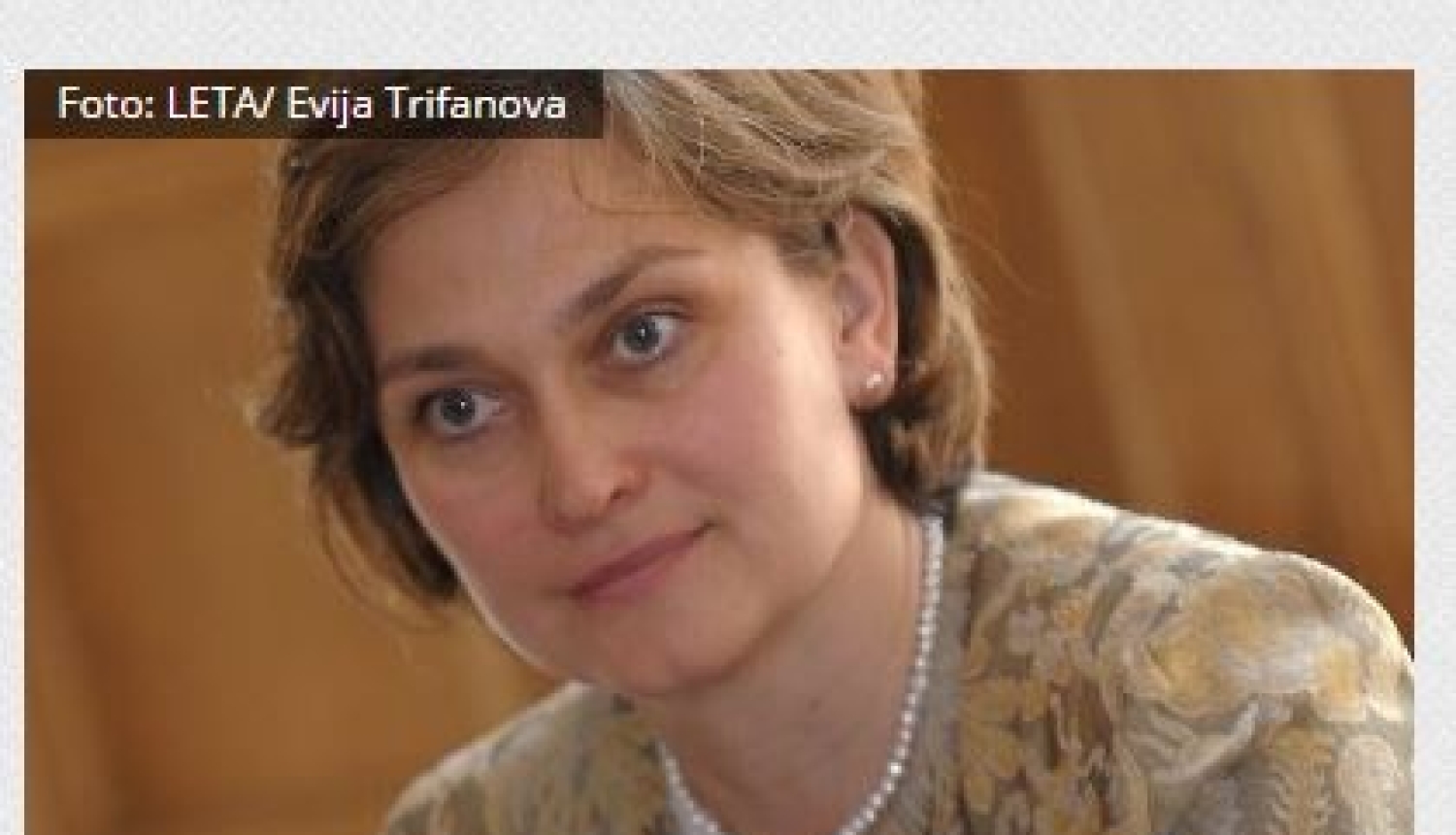 Satversmes tiesas priekšsēdētāja Ineta Ziemele. Foto: Ekrānšāviņš no www.lr1.lsm.lv.