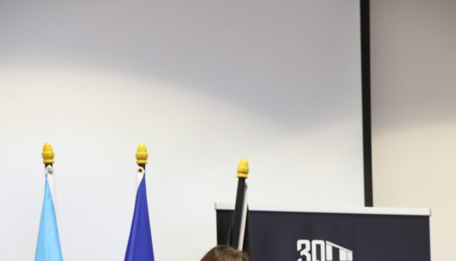 Sanita Osipova Berlīnes mūra krišanas 30. gadadienai veltītā konferencē runā par brīvības izpratni sabiedrībā